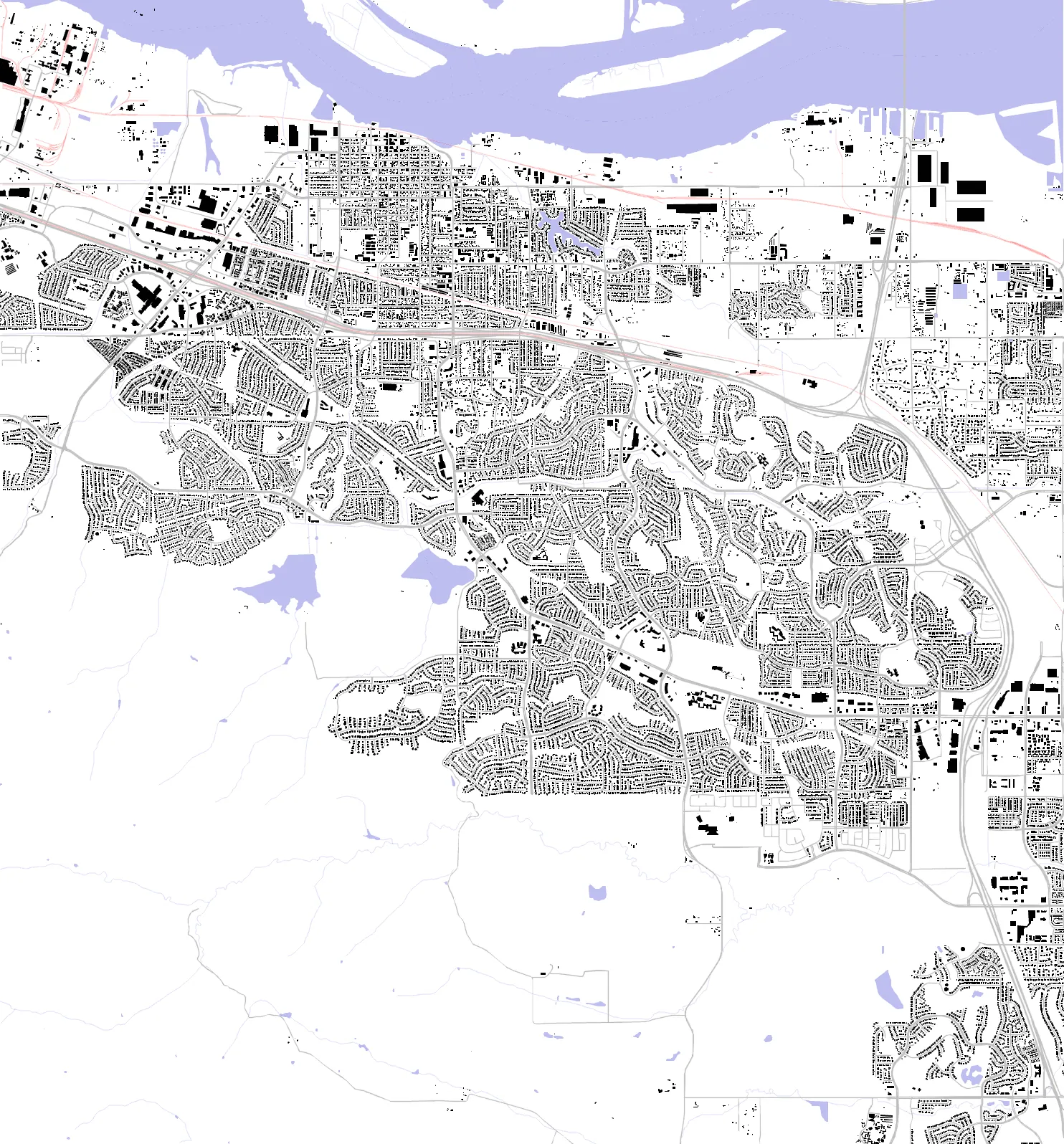 Antioch Schwarzplan