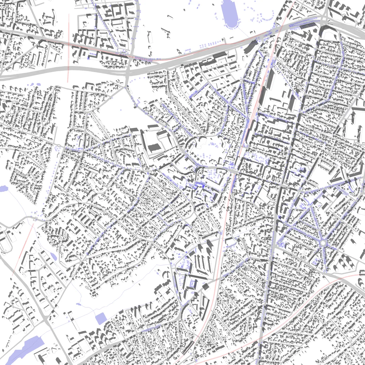 Antony Lageplan (2,5 km)