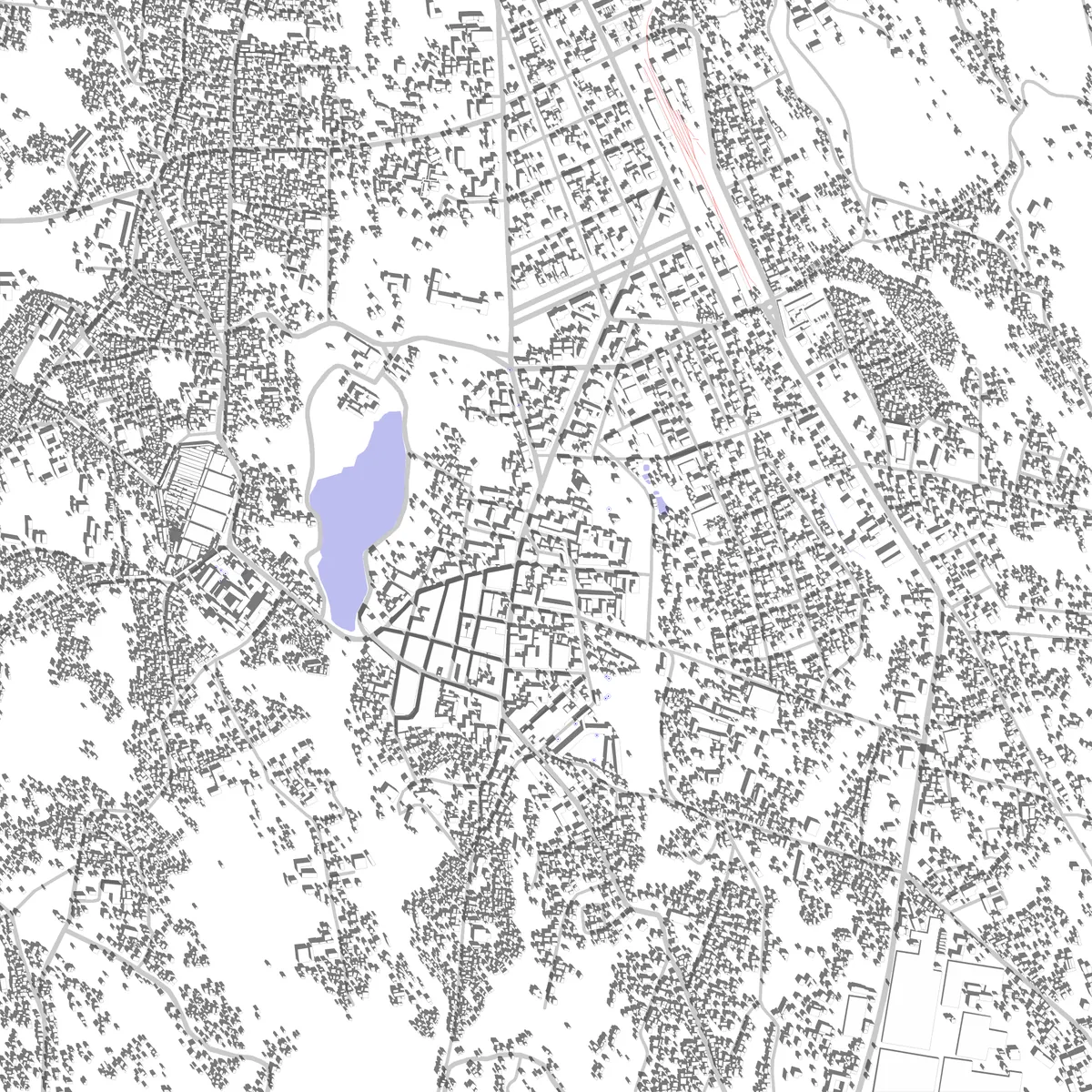 Antsirabe plan de situation (2,5 km)