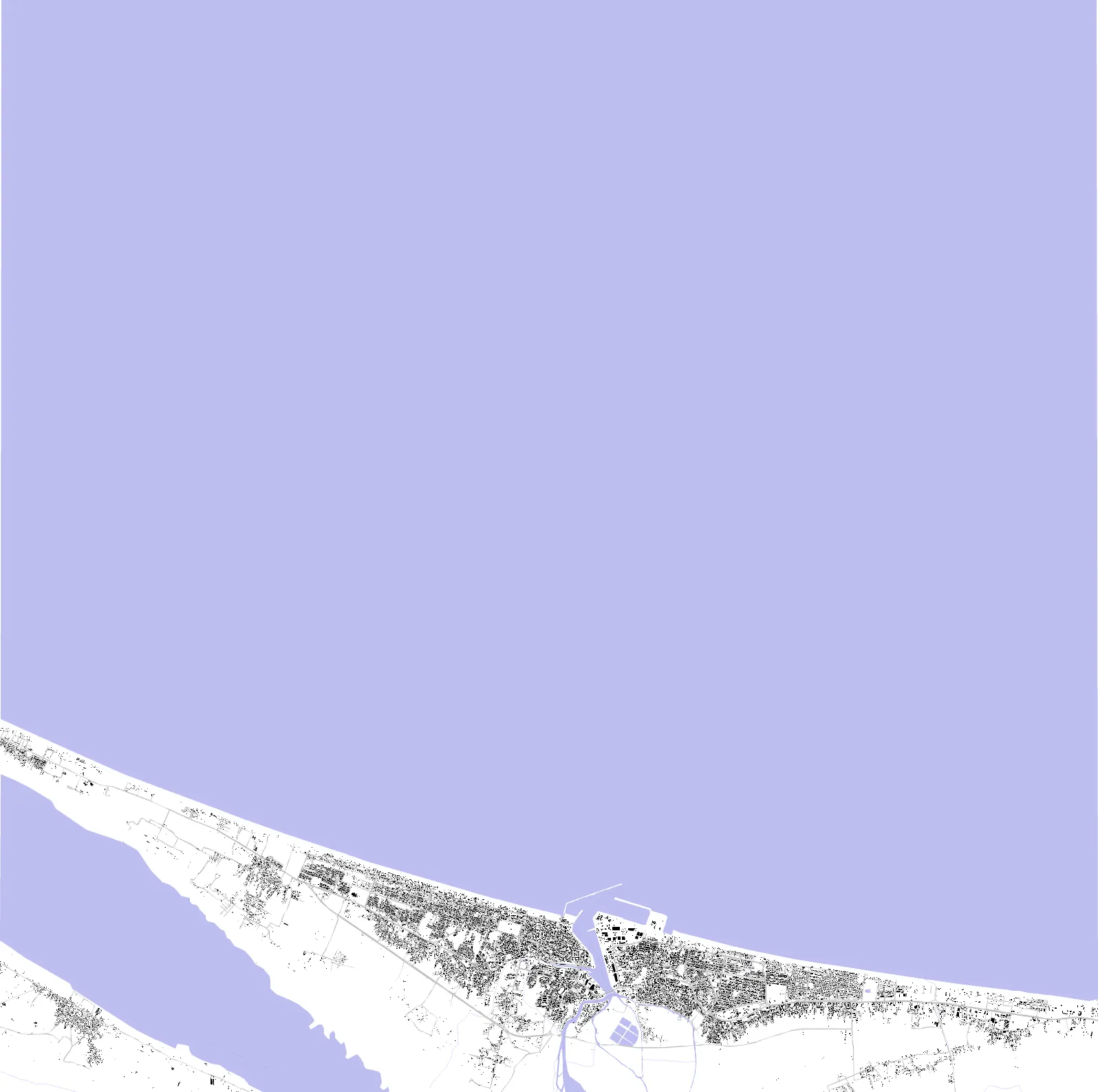 Anzali figure ground plan