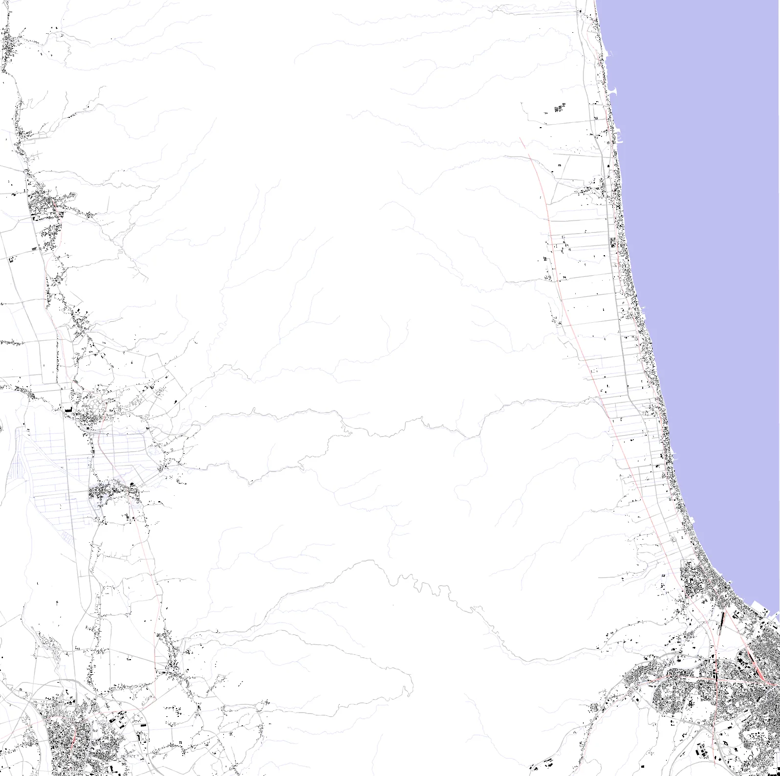 Aomori figure ground plan