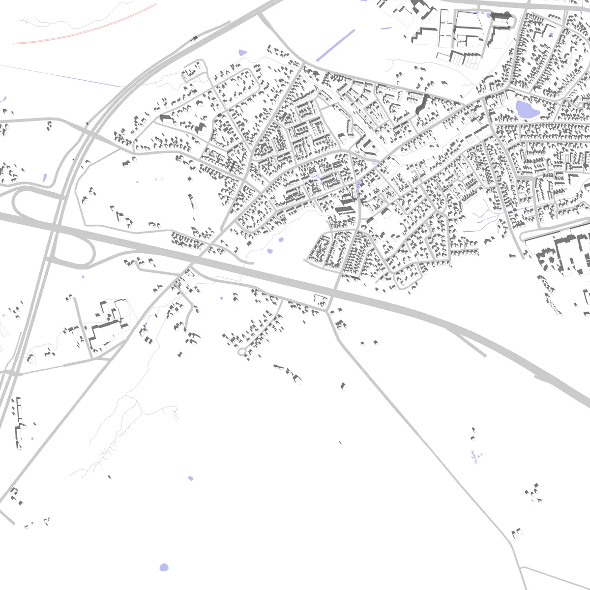 Apeldoorn situatieplan (2,5 km)