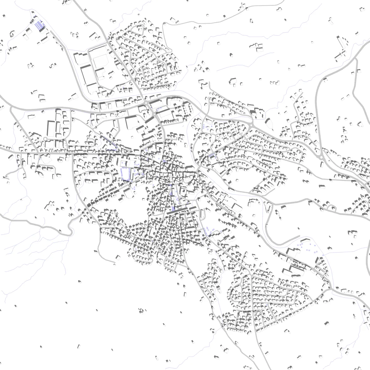 Appenzell Lageplan (2,5 km)