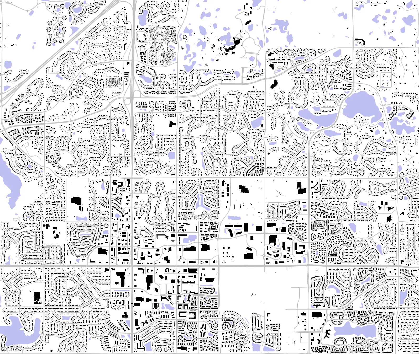 Apple Valley Schwarzplan