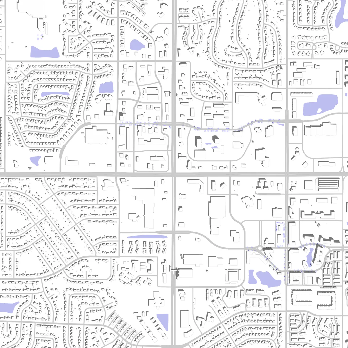 Apple Valley Lageplan (2,5 km)