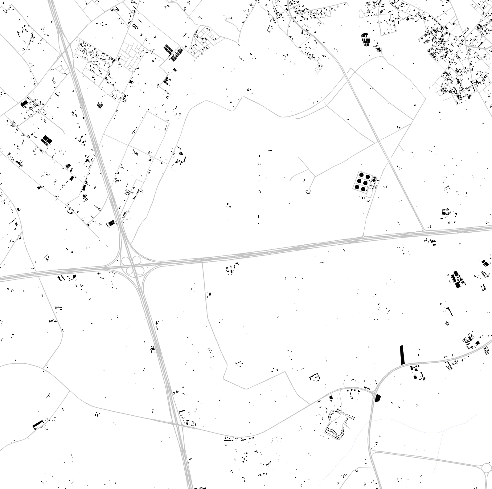 Ar Ruwaili figure ground plan
