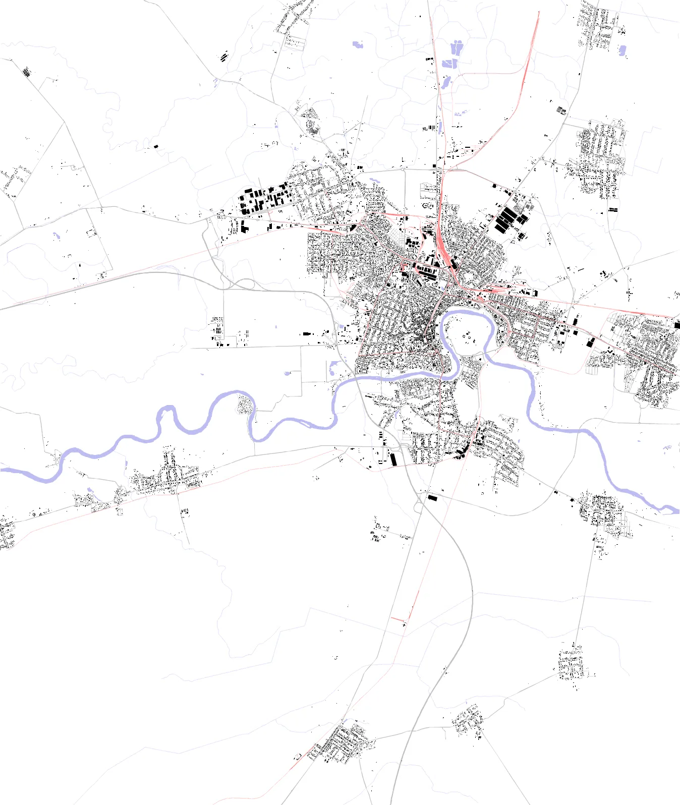 Arad figure ground plan