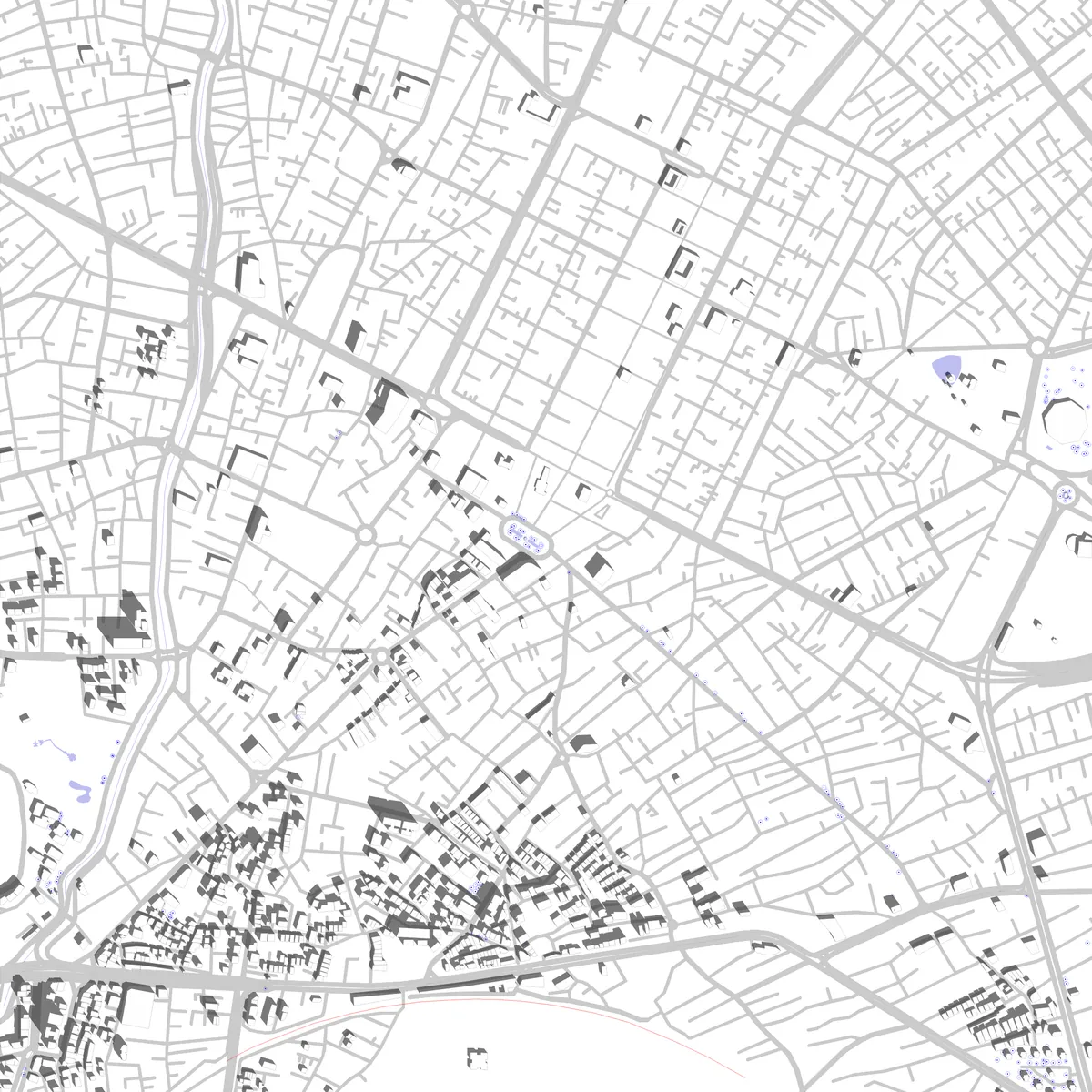Arak site plan (2.5 km)
