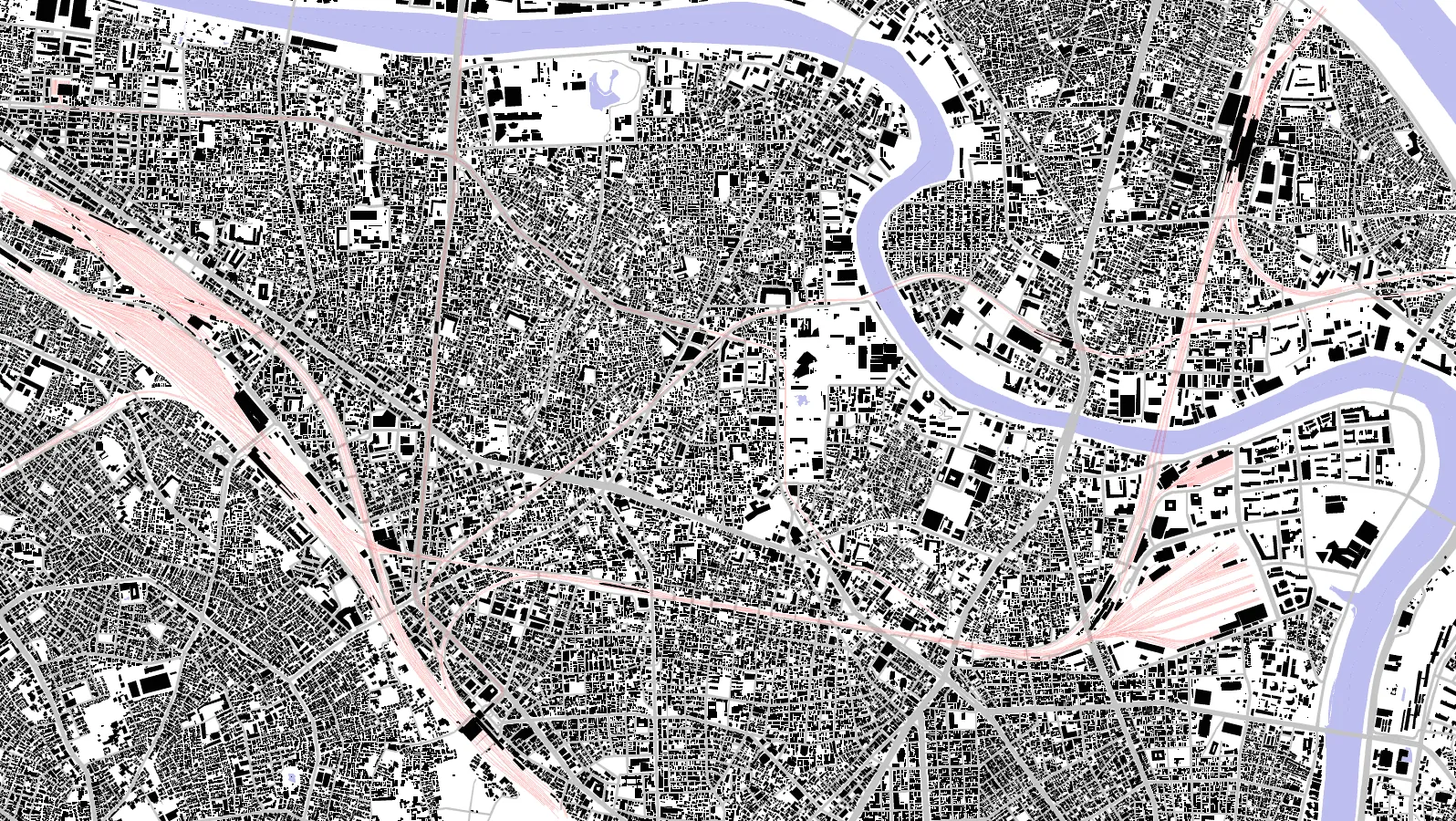 Arakawa figure ground plan