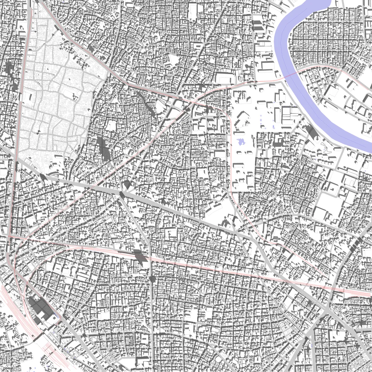 Arakawa site plan (2.5 km)