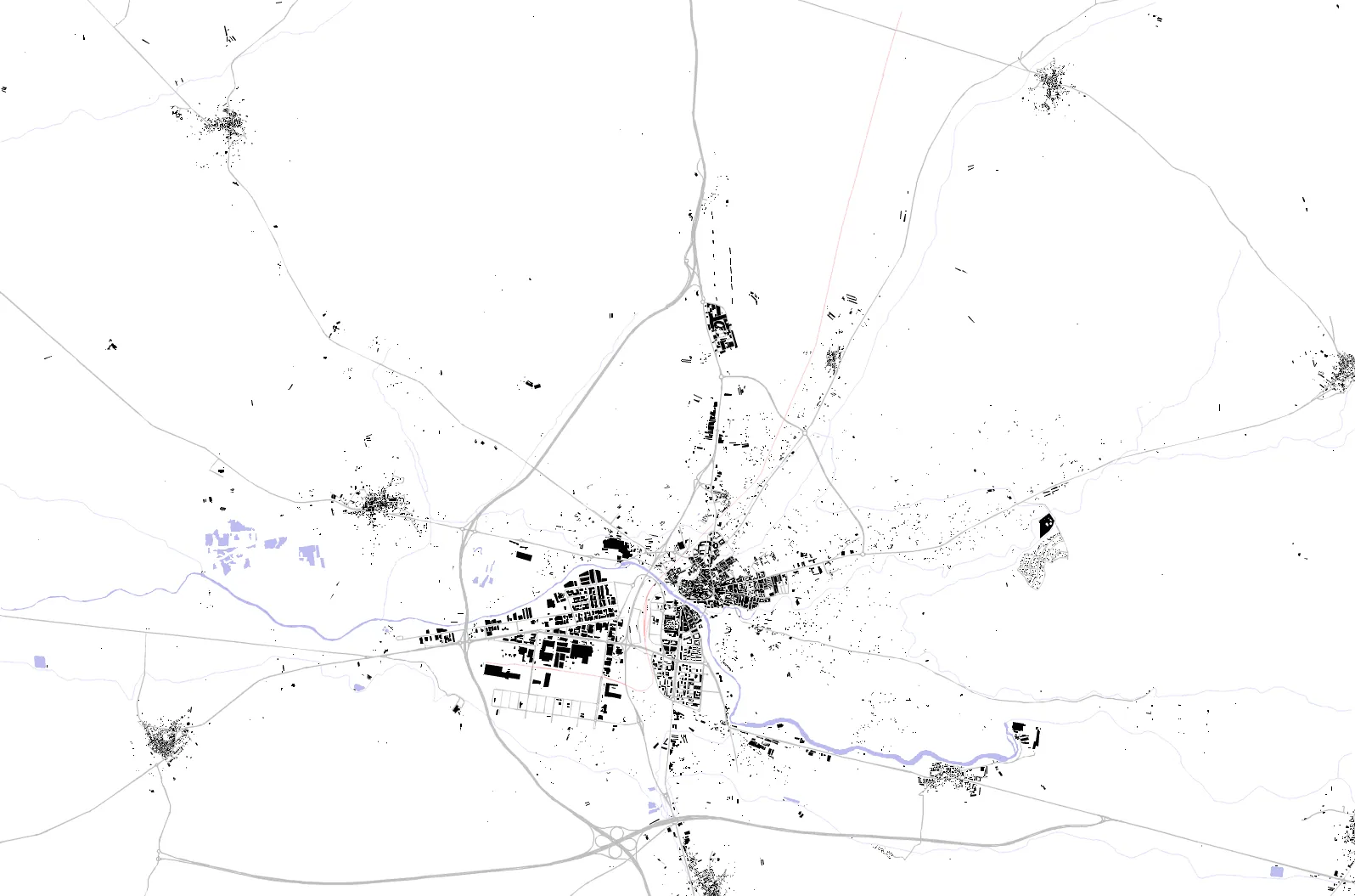 Aranda de Duero plano de masas