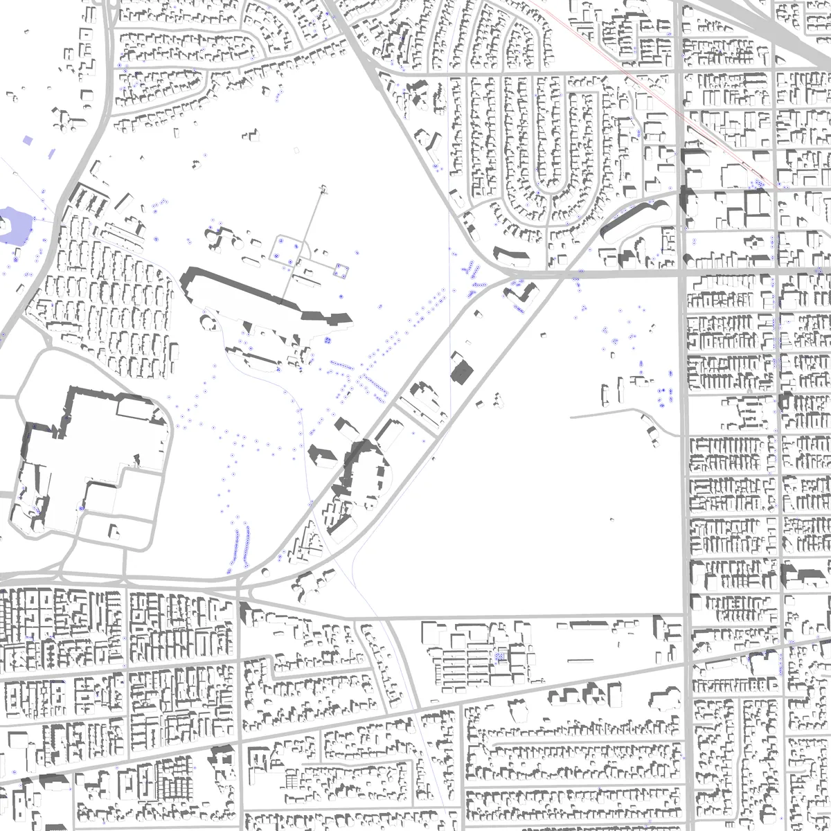Arcadia Lageplan (2,5 km)