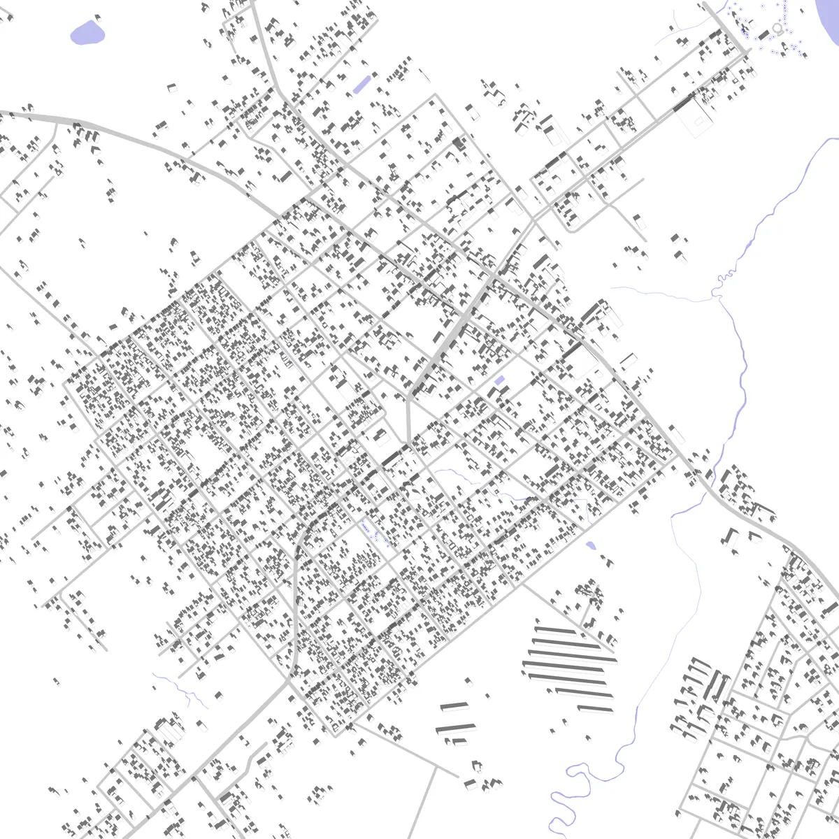 Areguá plano de situación (2,5 km)