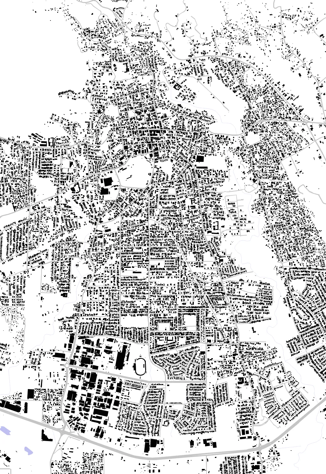 Arima figure ground plan