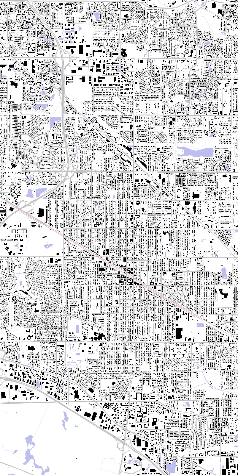 Arlington Heights figure ground plan