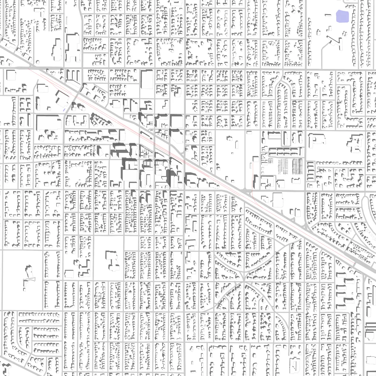 Arlington Heights site plan (2.5 km)