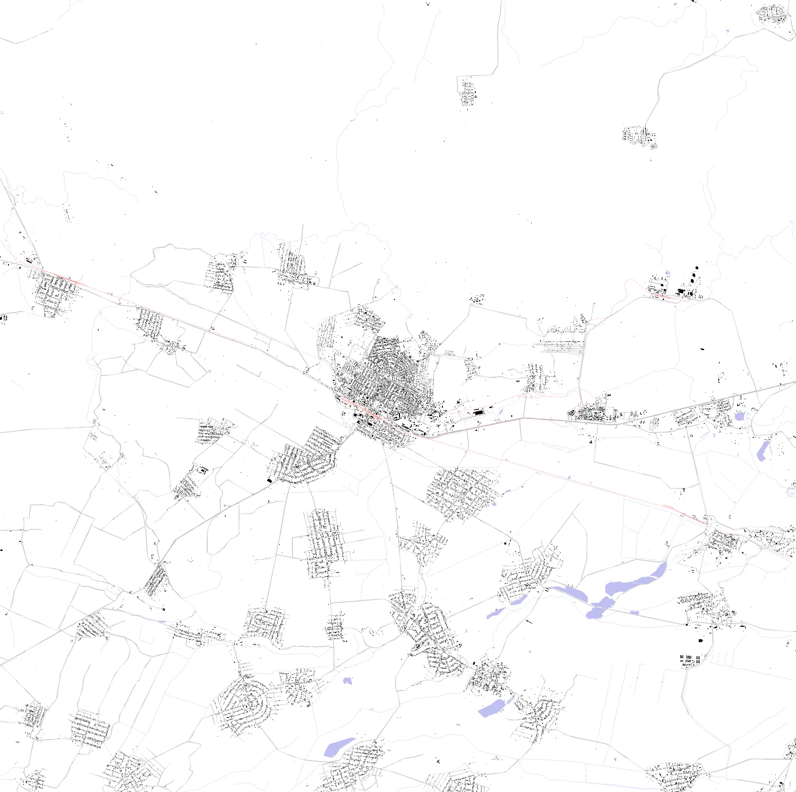 Armavir figure ground plan