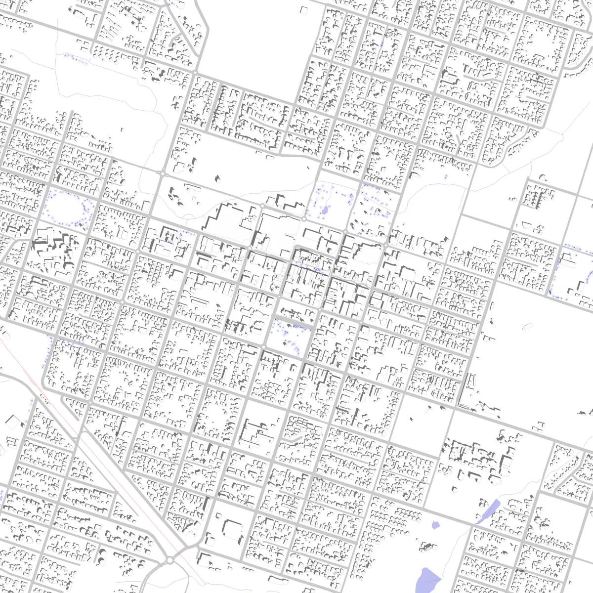 Armidale site plan (2.5 km)