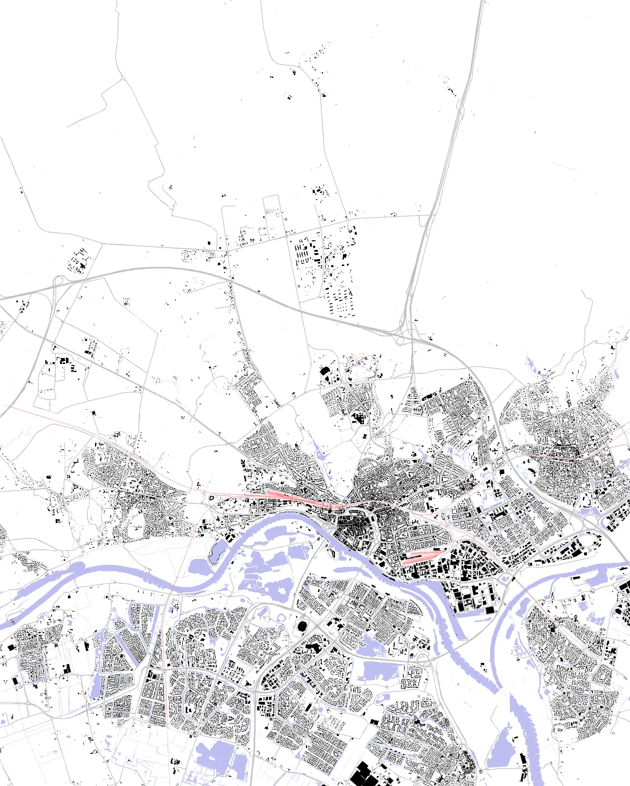 Arnhem zwartplan