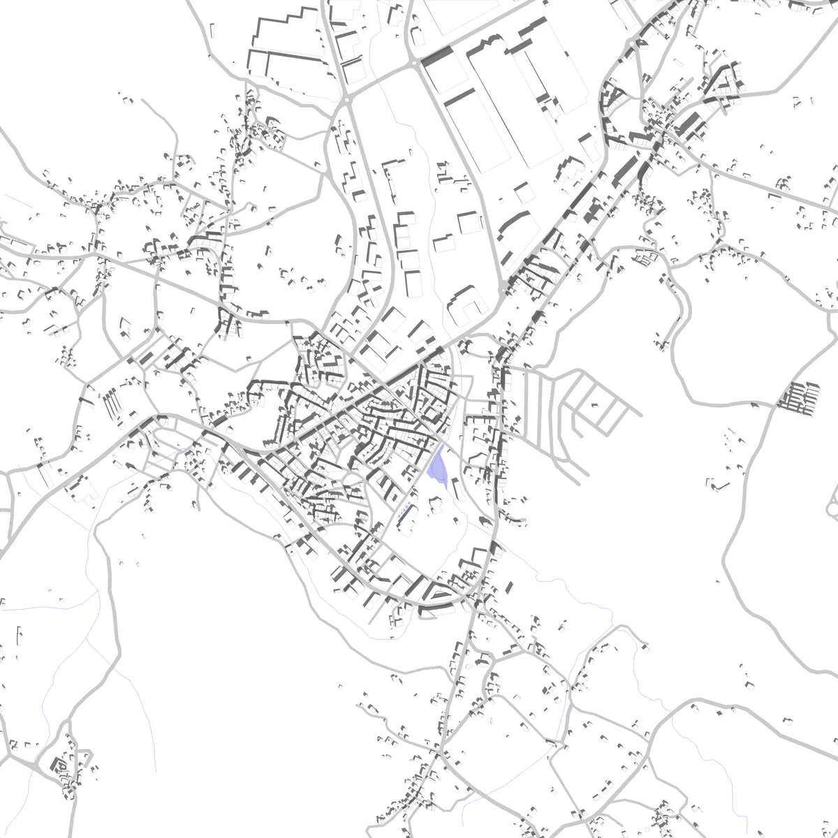 Arteixo plano de situación (2,5 km)