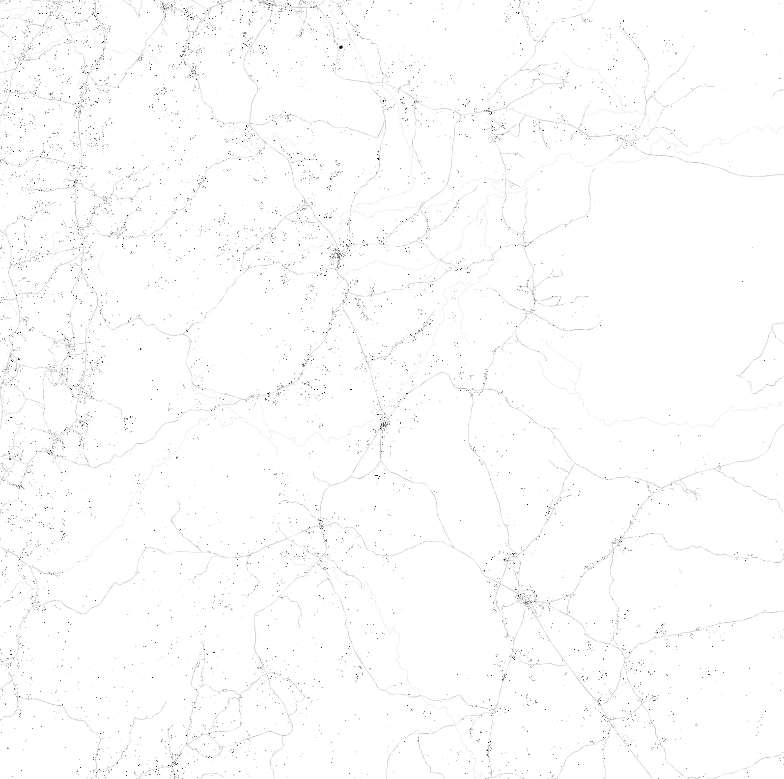 Arua figure ground plan