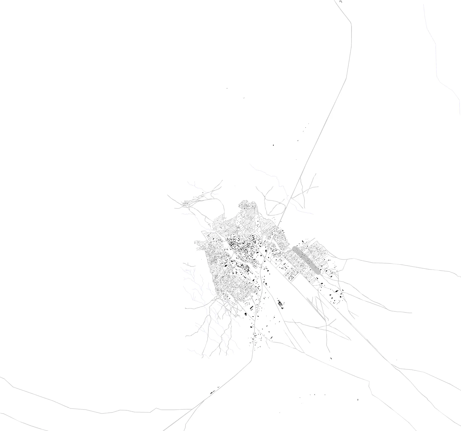 Arvaikheer figure ground plan