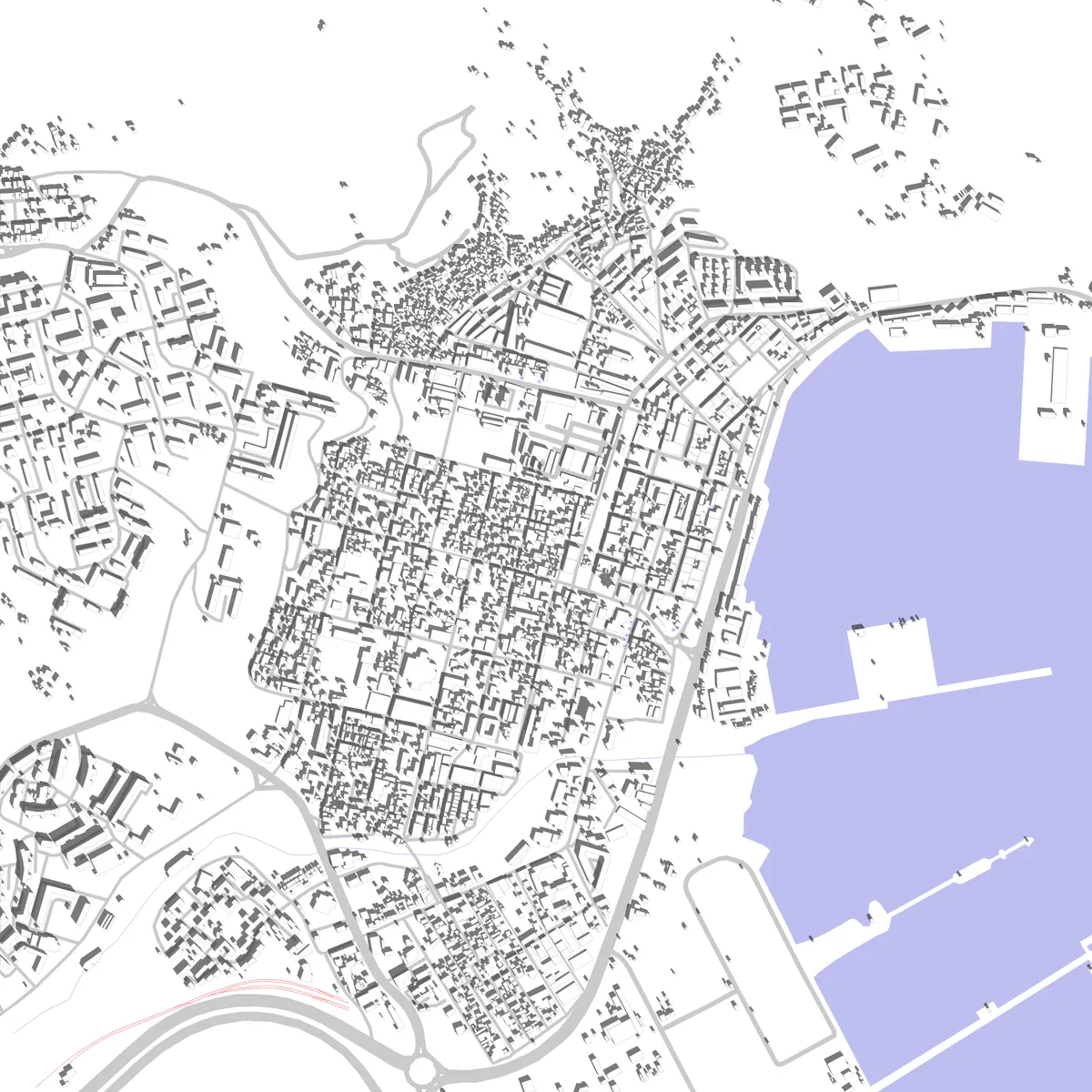 Arzew site plan (2.5 km)
