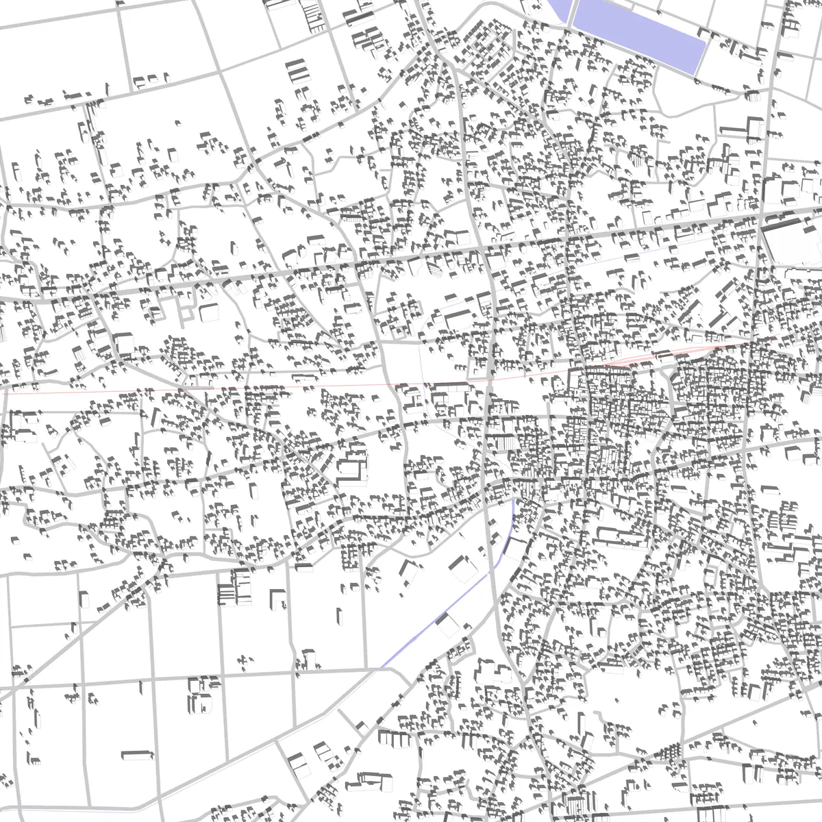 Asahi site plan (2.5 km)