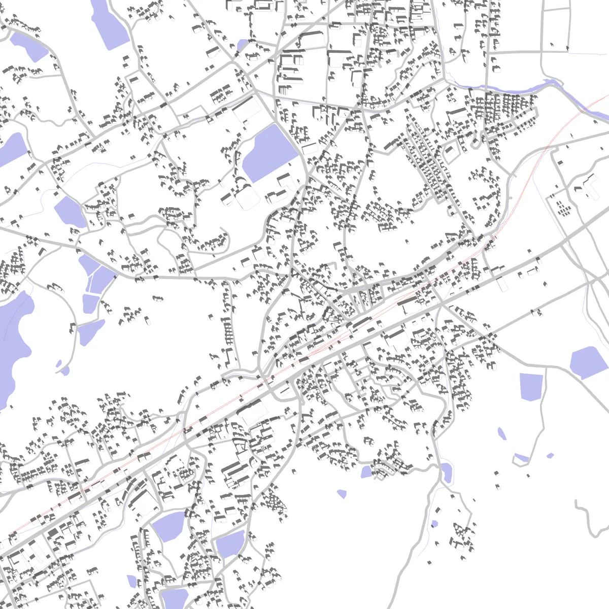 浅口 敷地図 (2.5 km)