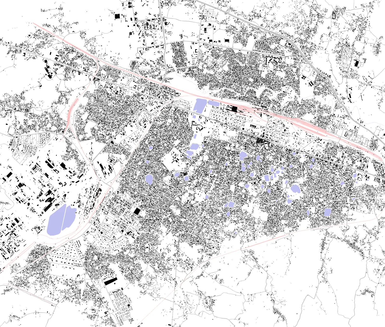 Asansol Schwarzplan