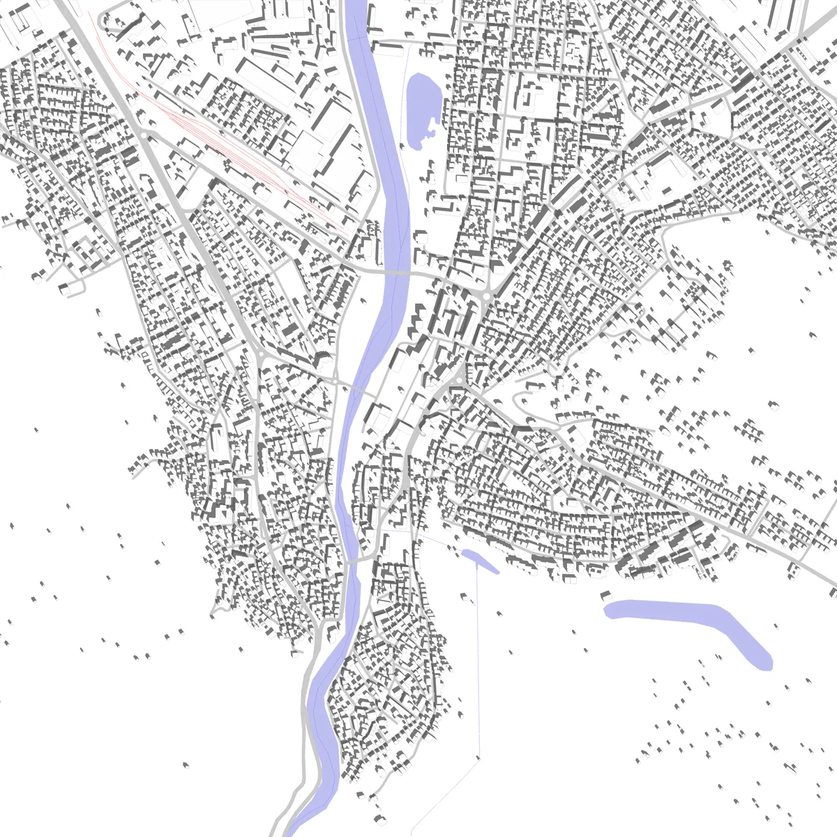 Asenovgrad site plan (2.5 km)