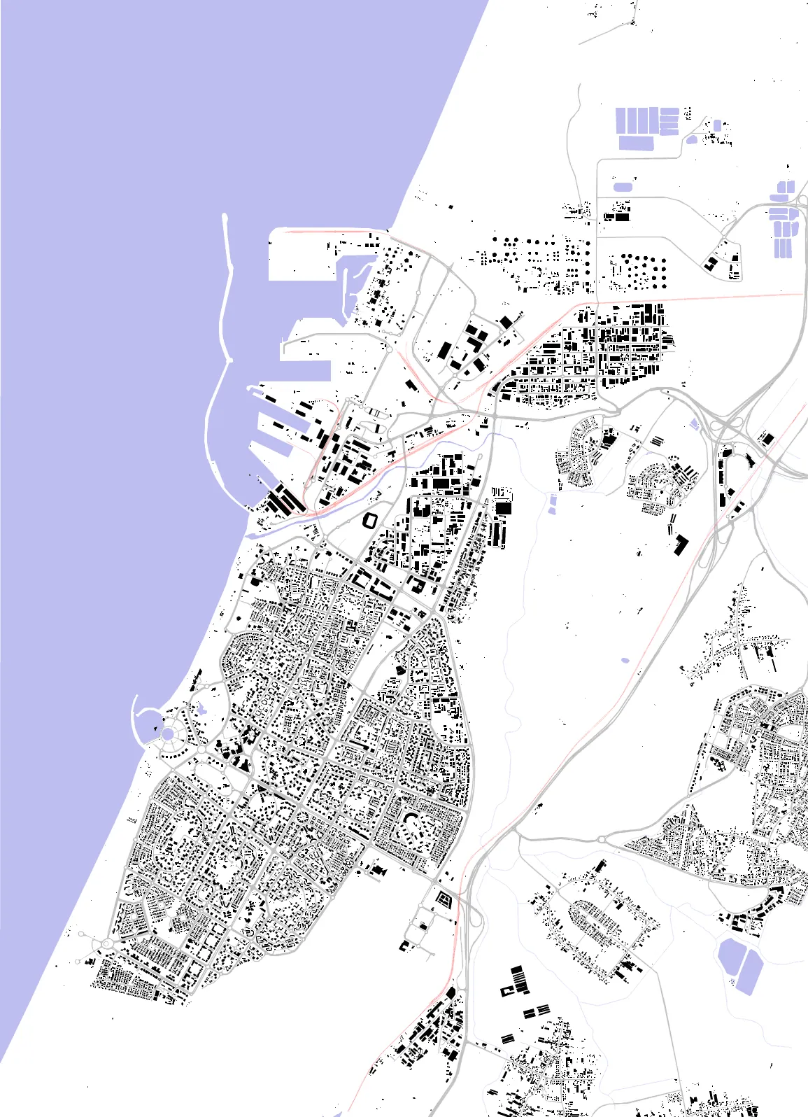 Ashdod Schwarzplan