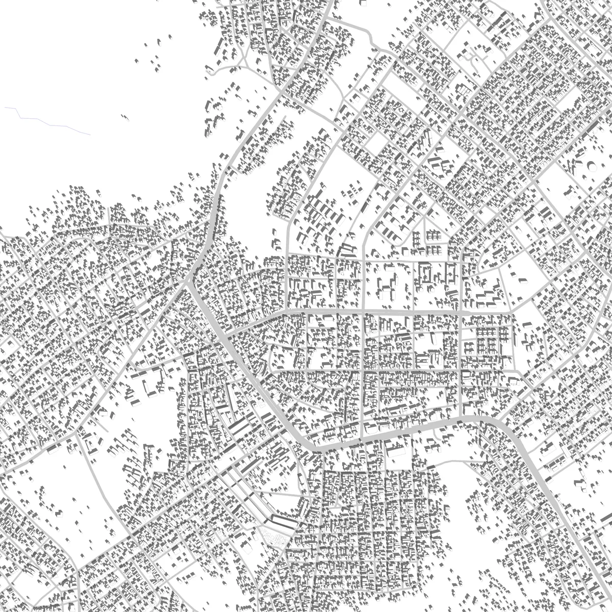 Asosa Lageplan (2,5 km)