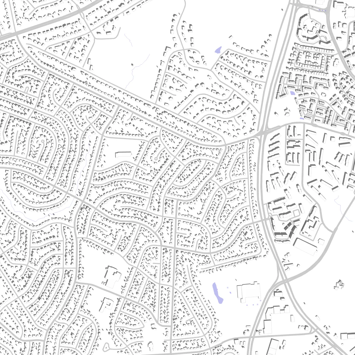 Aspen Hill site plan (2.5 km)