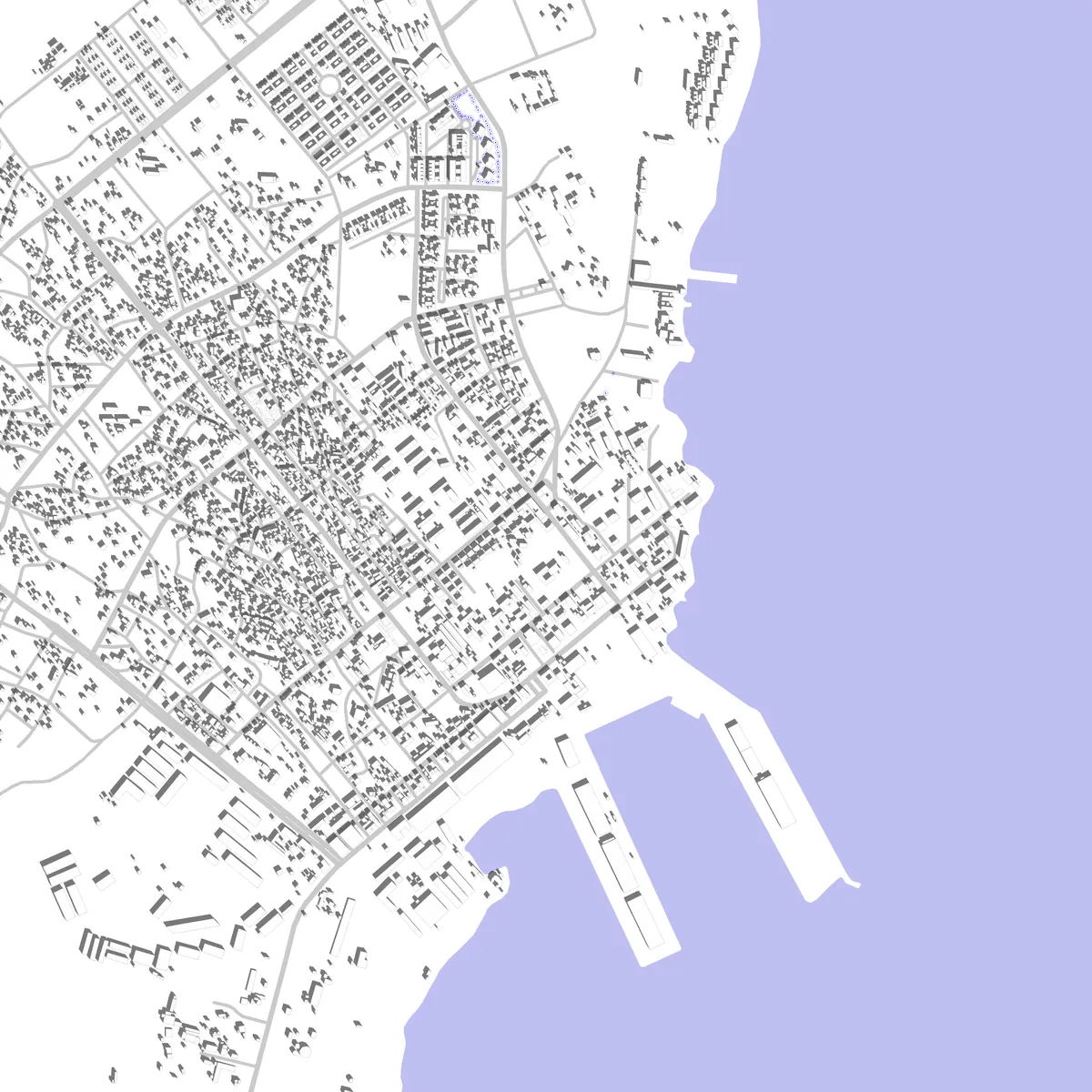 Assab site plan (2.5 km)
