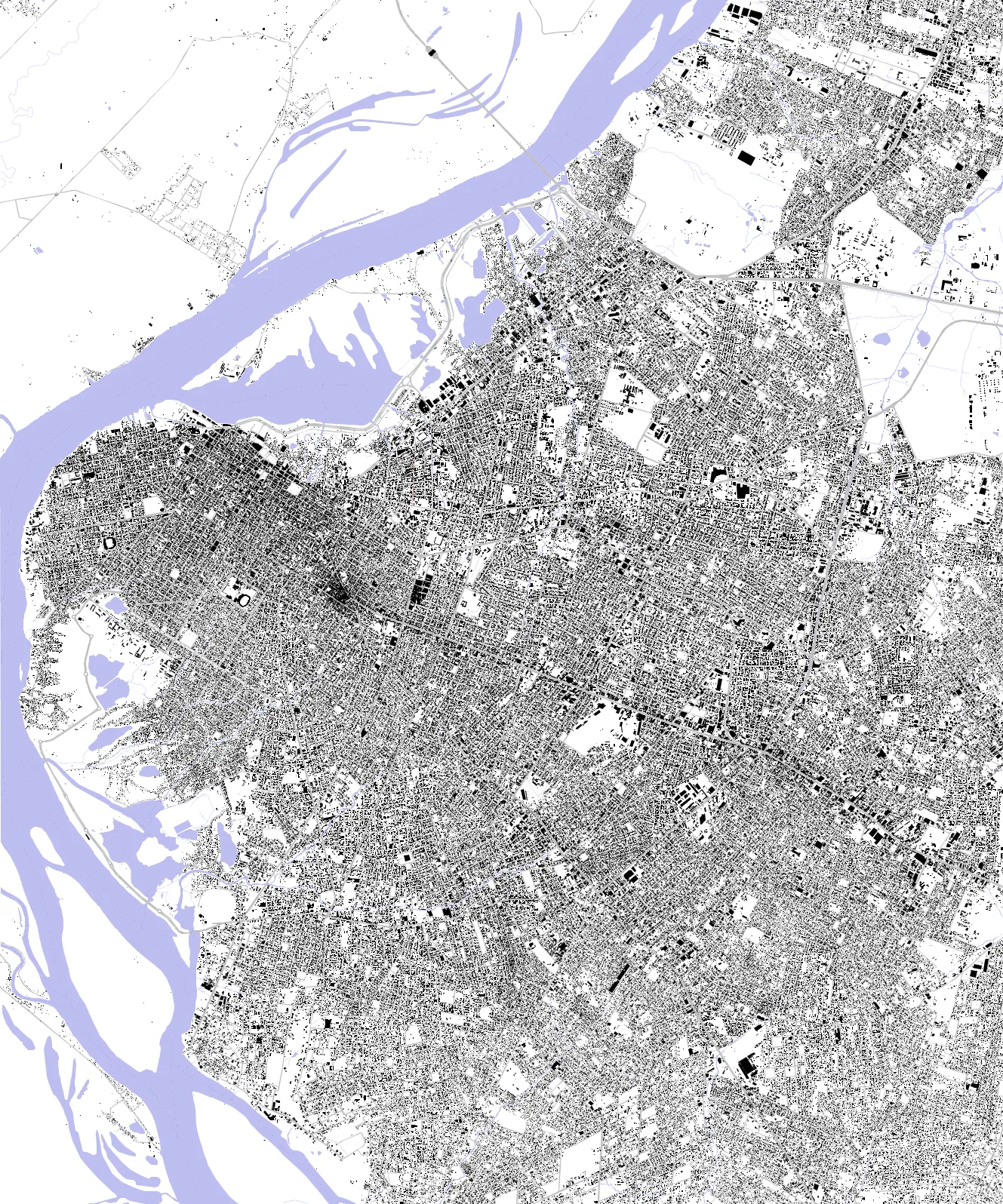 Asunción plano de masas