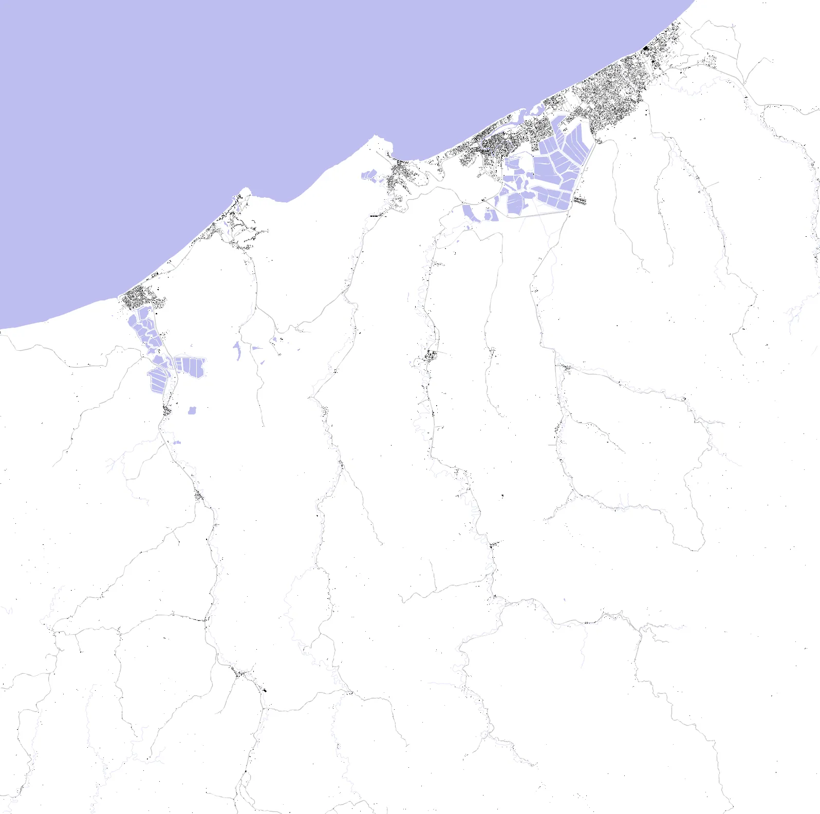 Atacames plano de masas