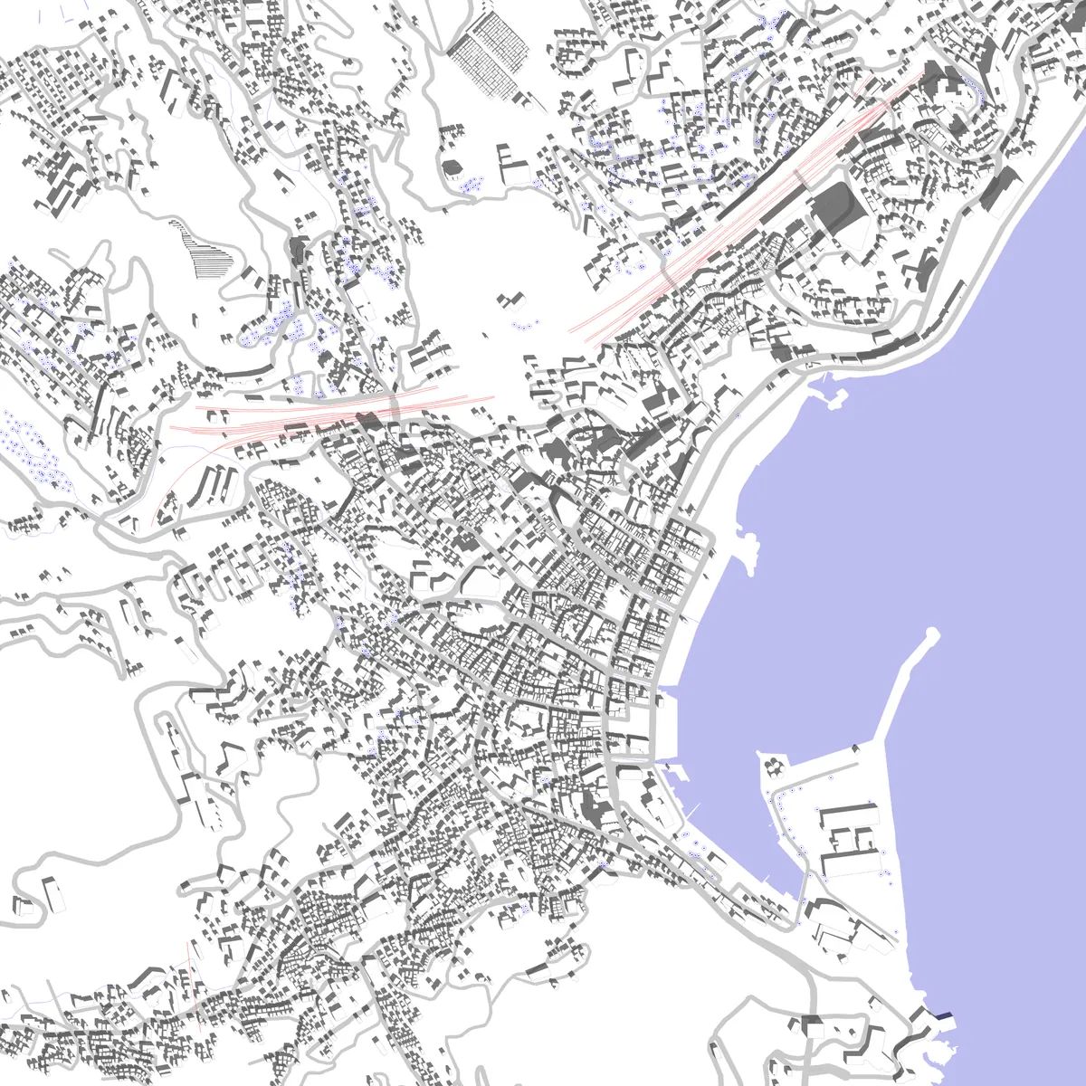 Atami site plan (2.5 km)