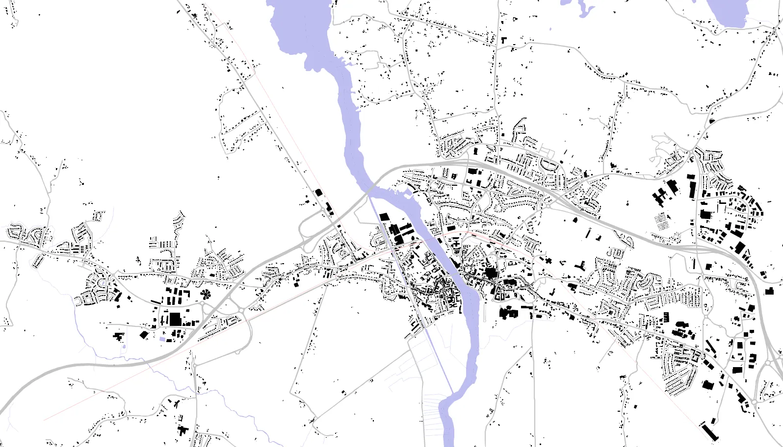 Athlone figure ground plan