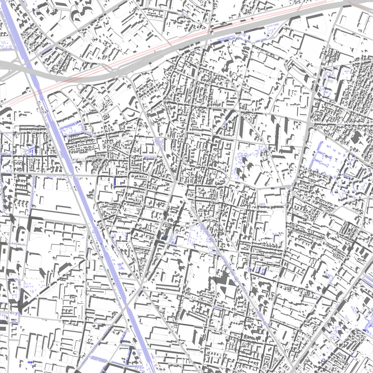 Aubervilliers site plan (2.5 km)