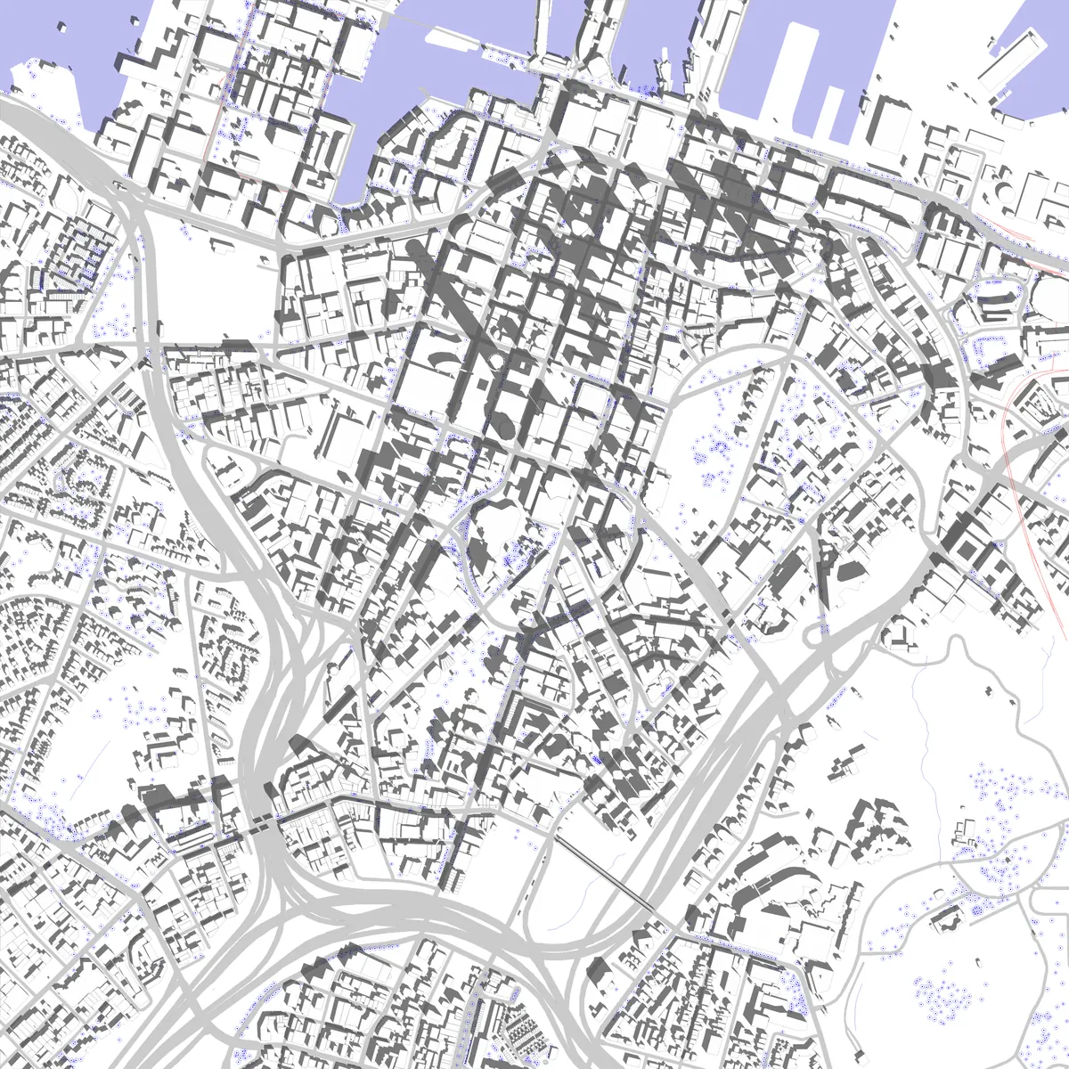 Auckland site plan (2.5 km)