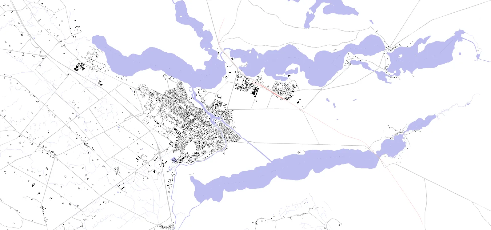 Augustów Schwarzplan