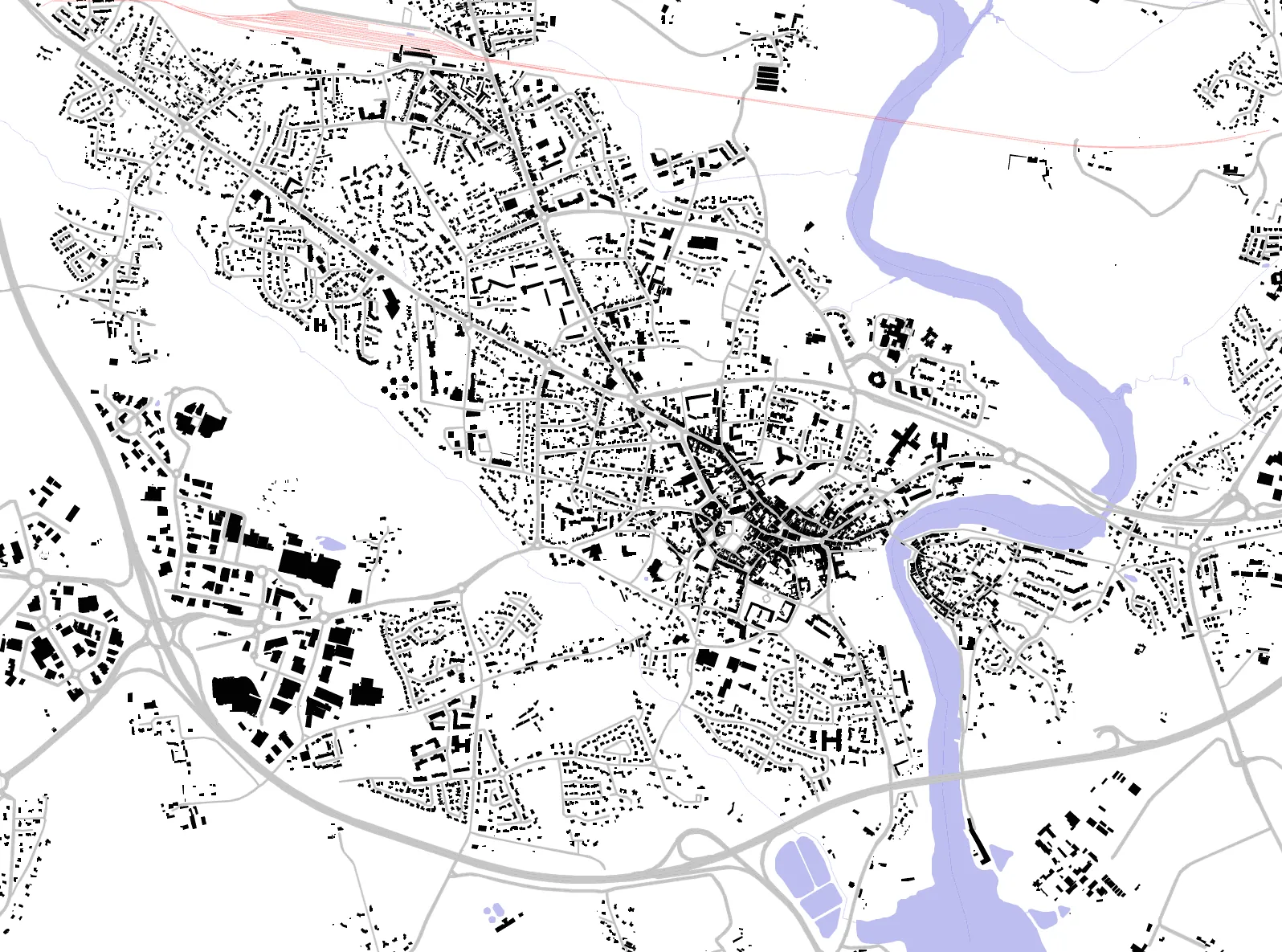 Auray plan de masse