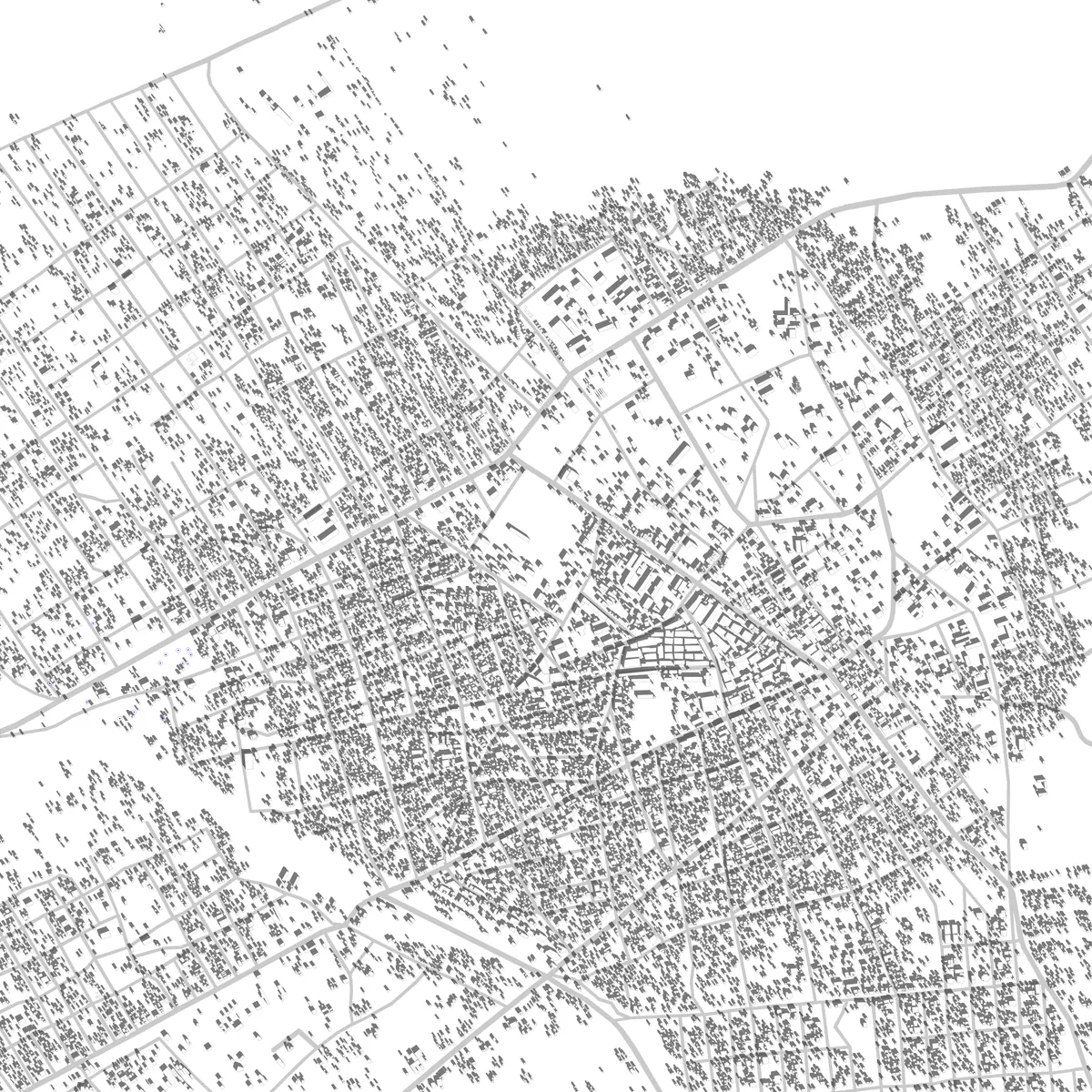 Aweil site plan (2.5 km)