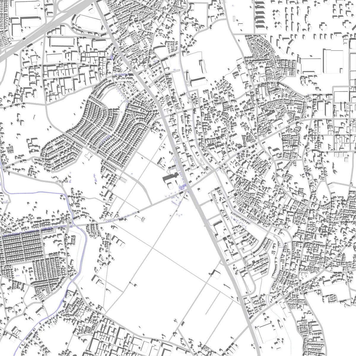 Ayase site plan (2.5 km)