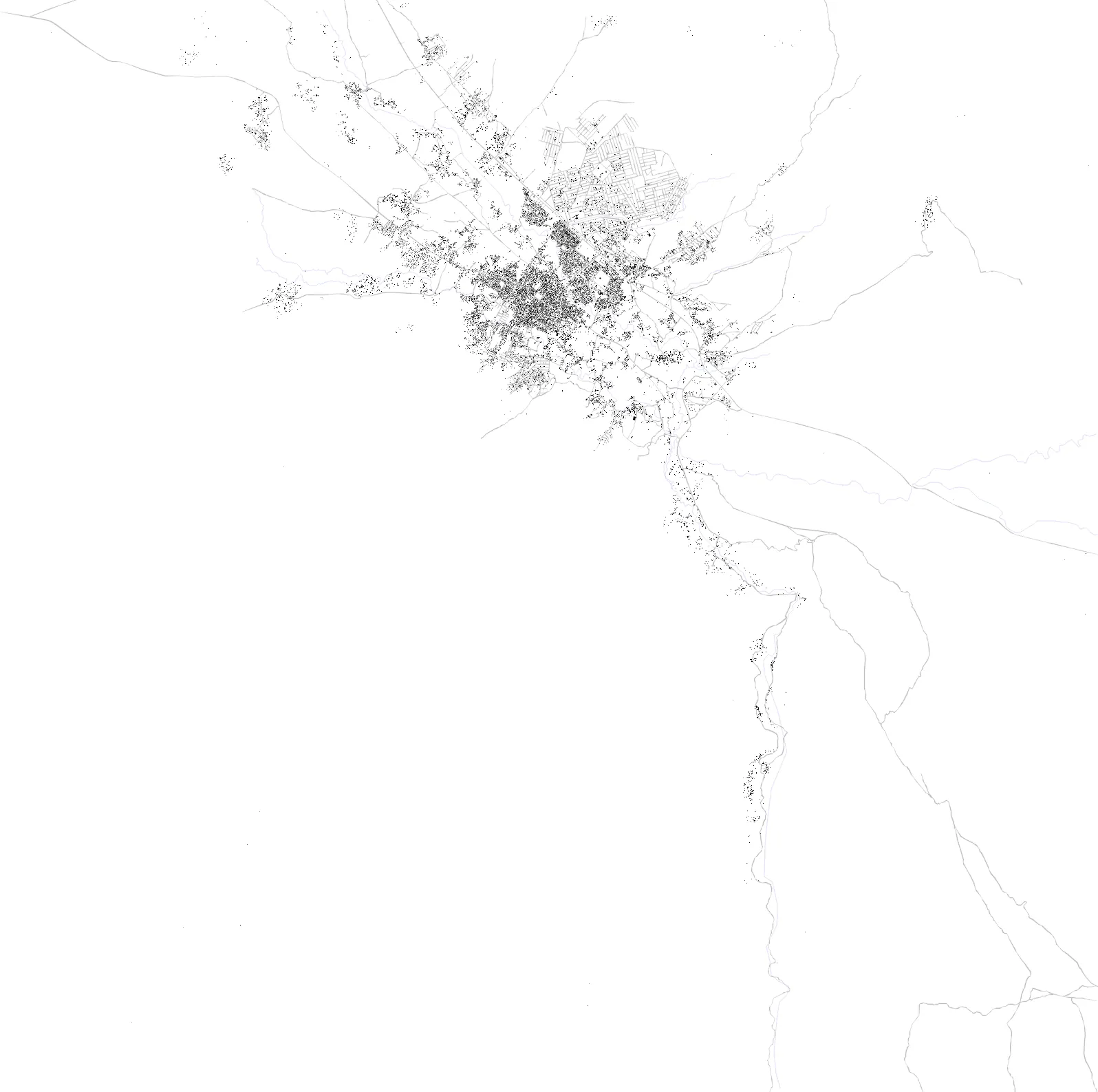 Aybak figure ground plan