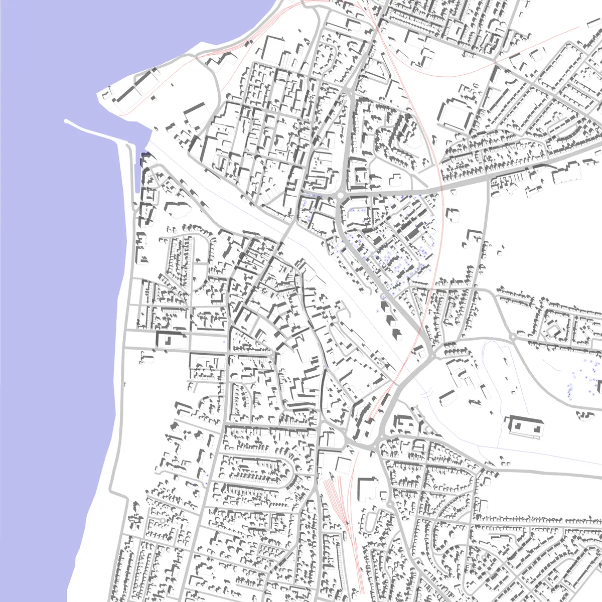 Ayr site plan (2.5 km)