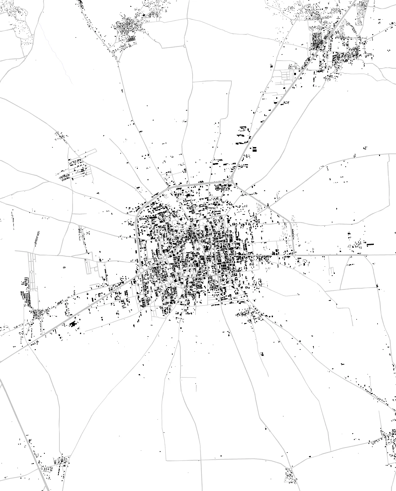 Azaz figure ground plan