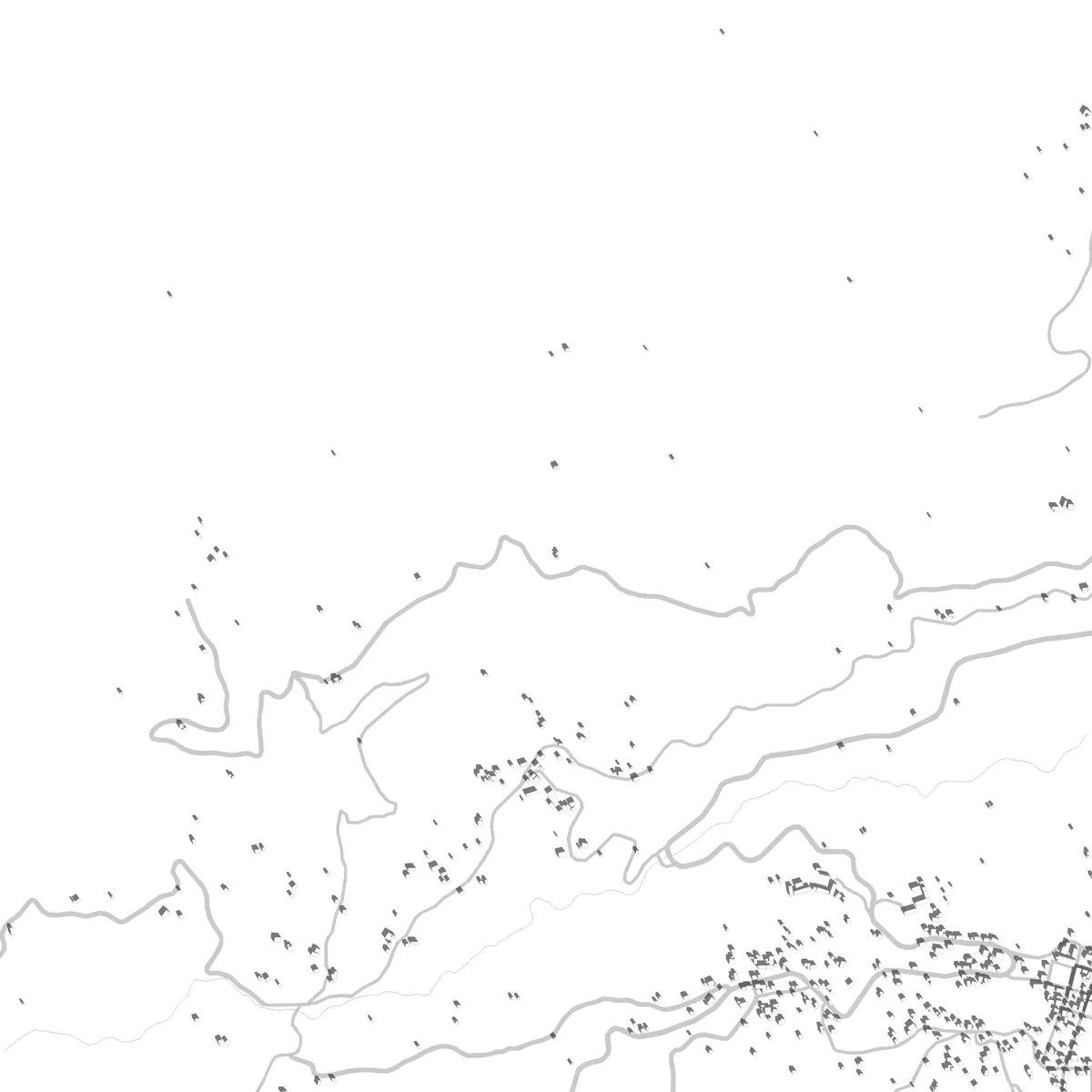 Azogues Lageplan (2,5 km)