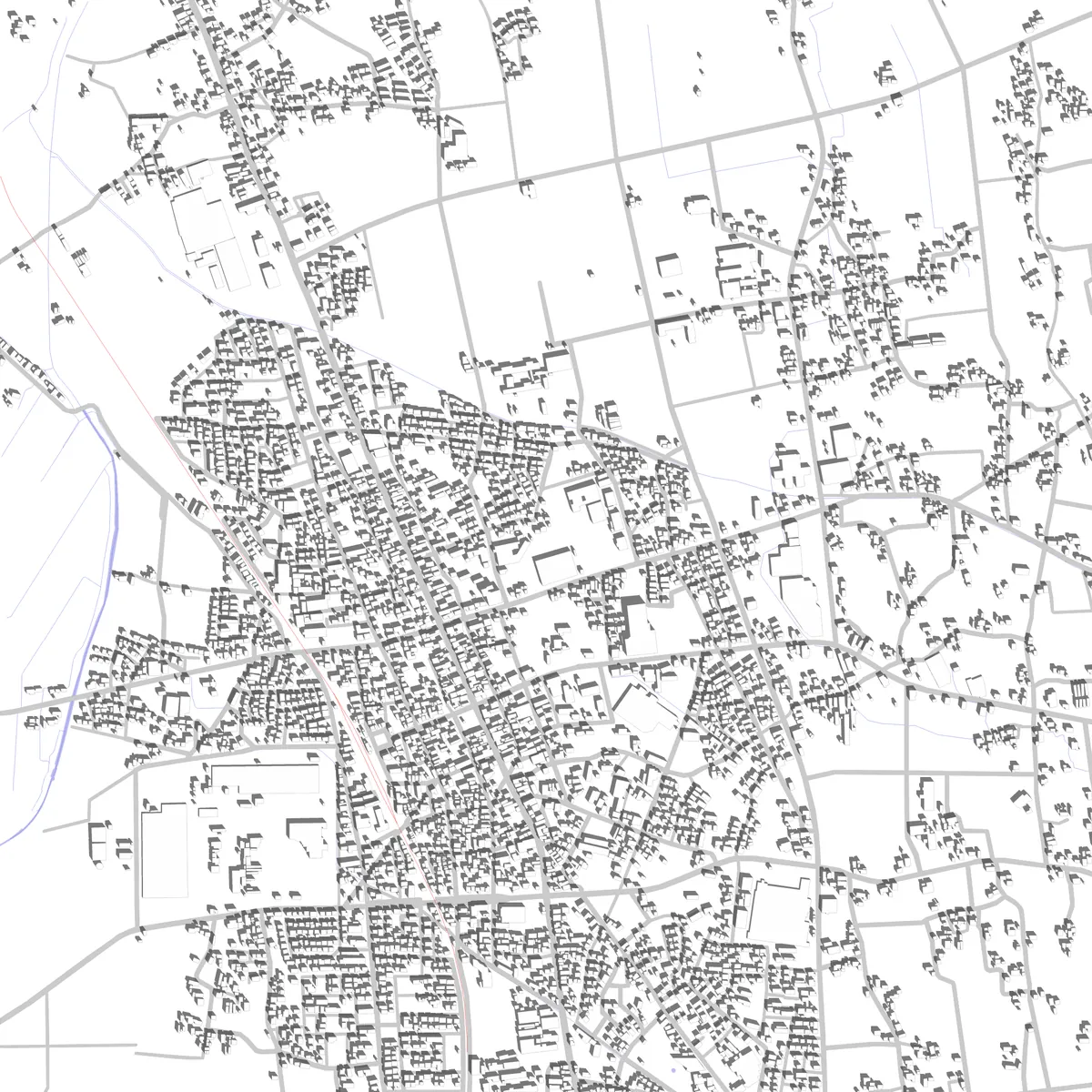 Azumino site plan (2.5 km)